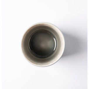 Lot de 4 tasses bleu - "Iris"