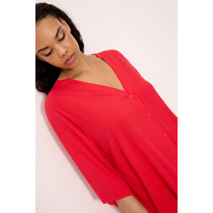 Vestito corto Arancio