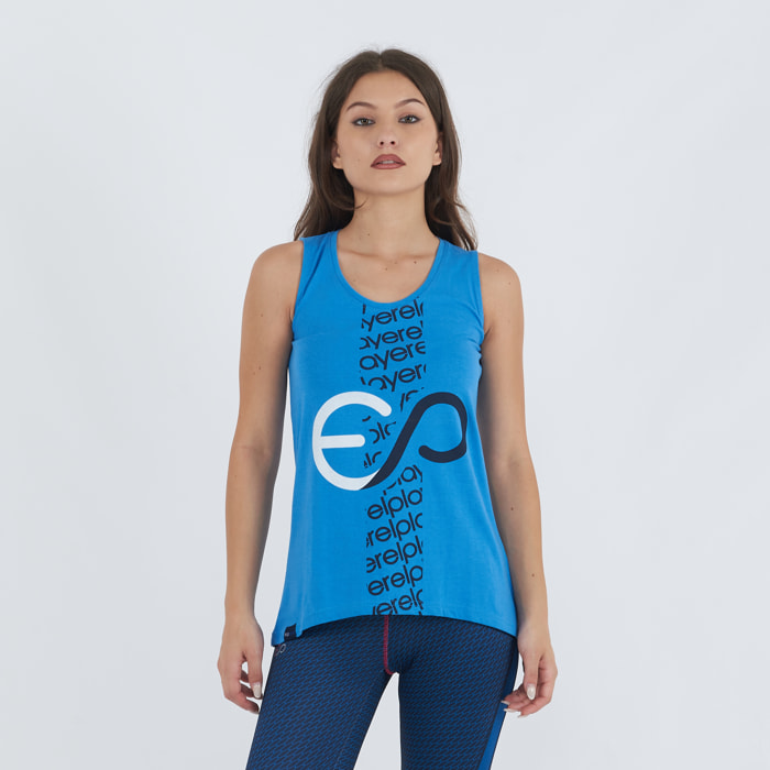 Canotta in cotone da allenamento BUBLE donna