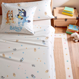 Sábana encimera BLUEY + funda almohada 45x125