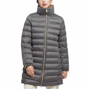 Abrigos Mujer de la marca GEOX  modelo W ILDE PARKA FLANPRINTED GRIS