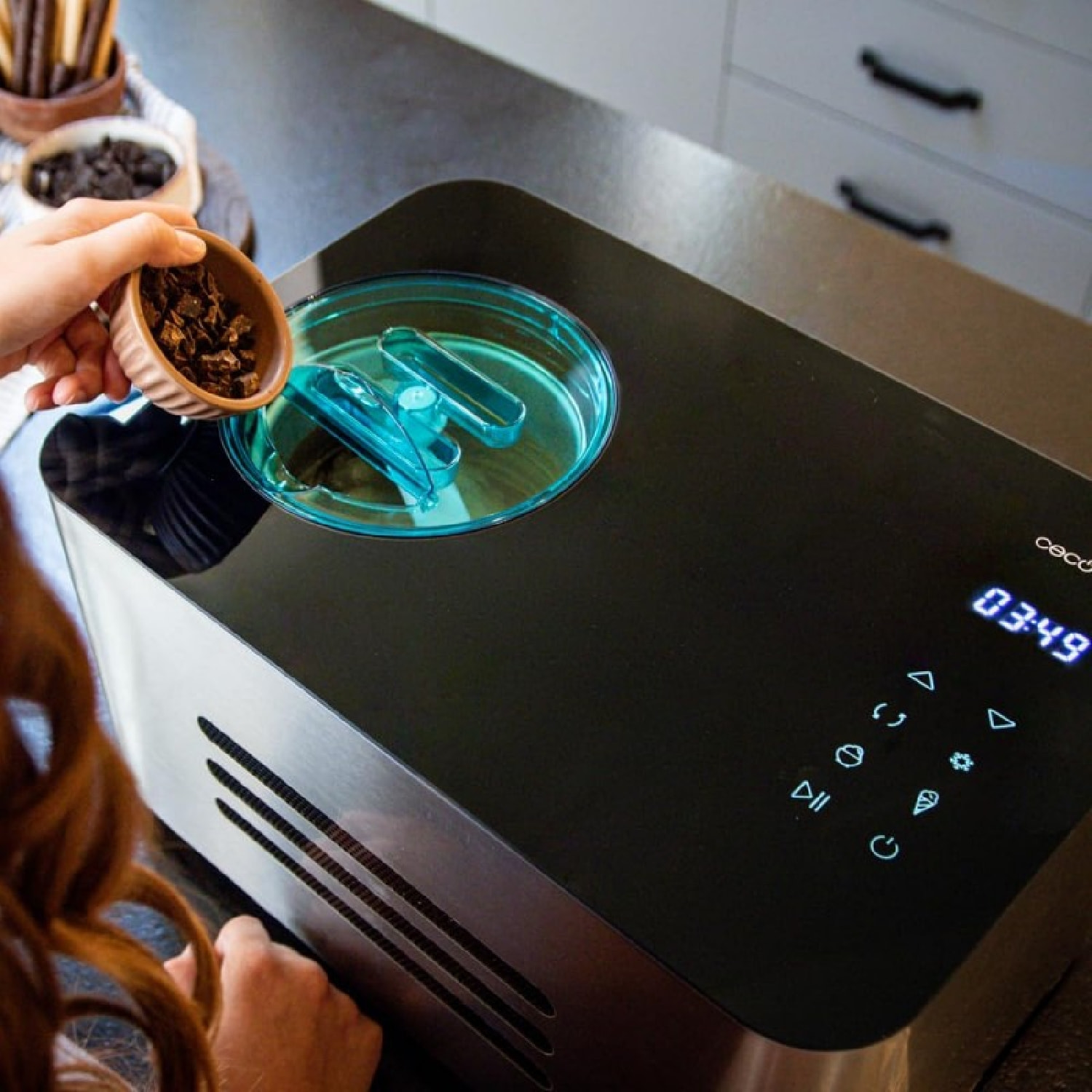 Cecotec Machine à glaces Gelacy 1500 Touch