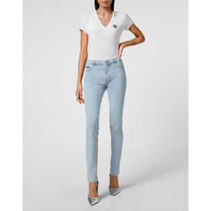 PHILIPP PLEIN Jegging de cintura alta