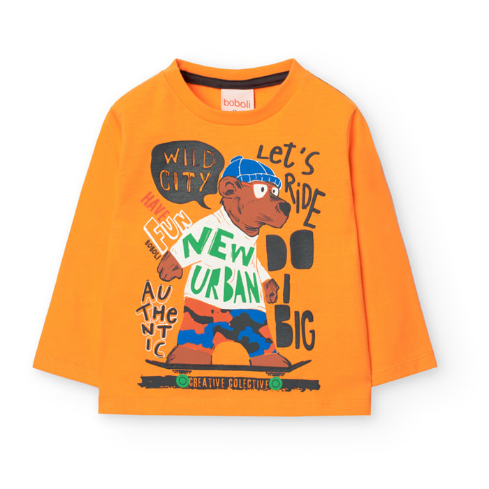 Camiseta punto de bebé niño -BCI