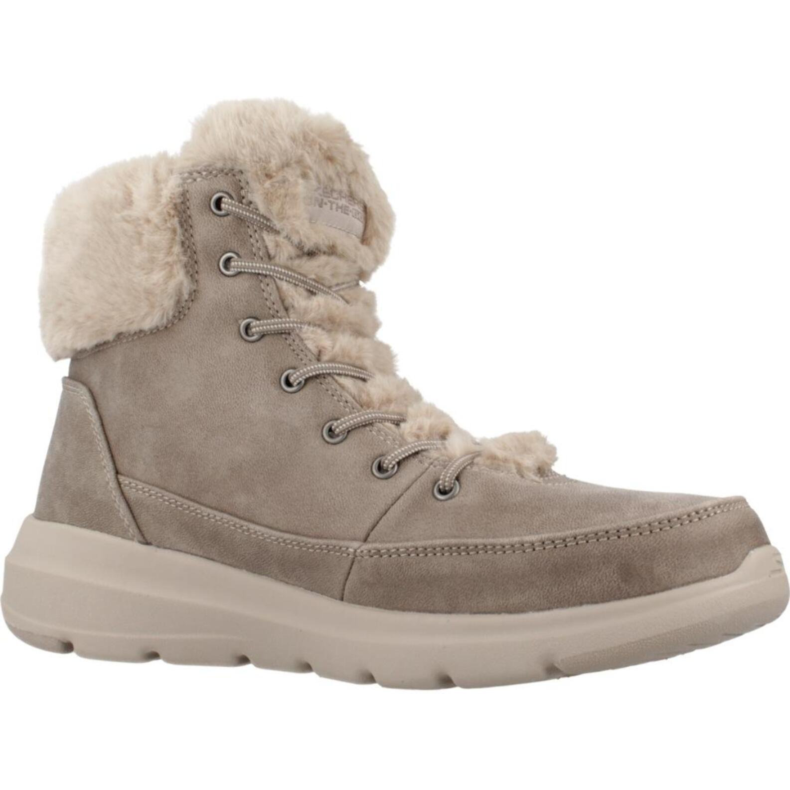 Botines Mujer Glacial Ultra - Wond Marron