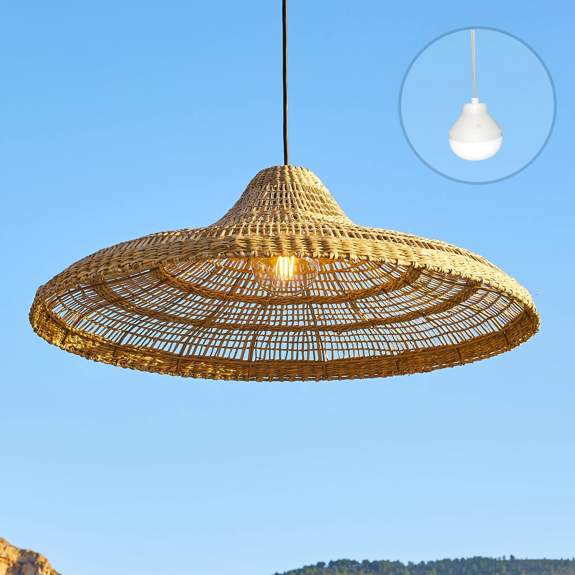 Suspension sans fil FREYA LARGE RGB D70C