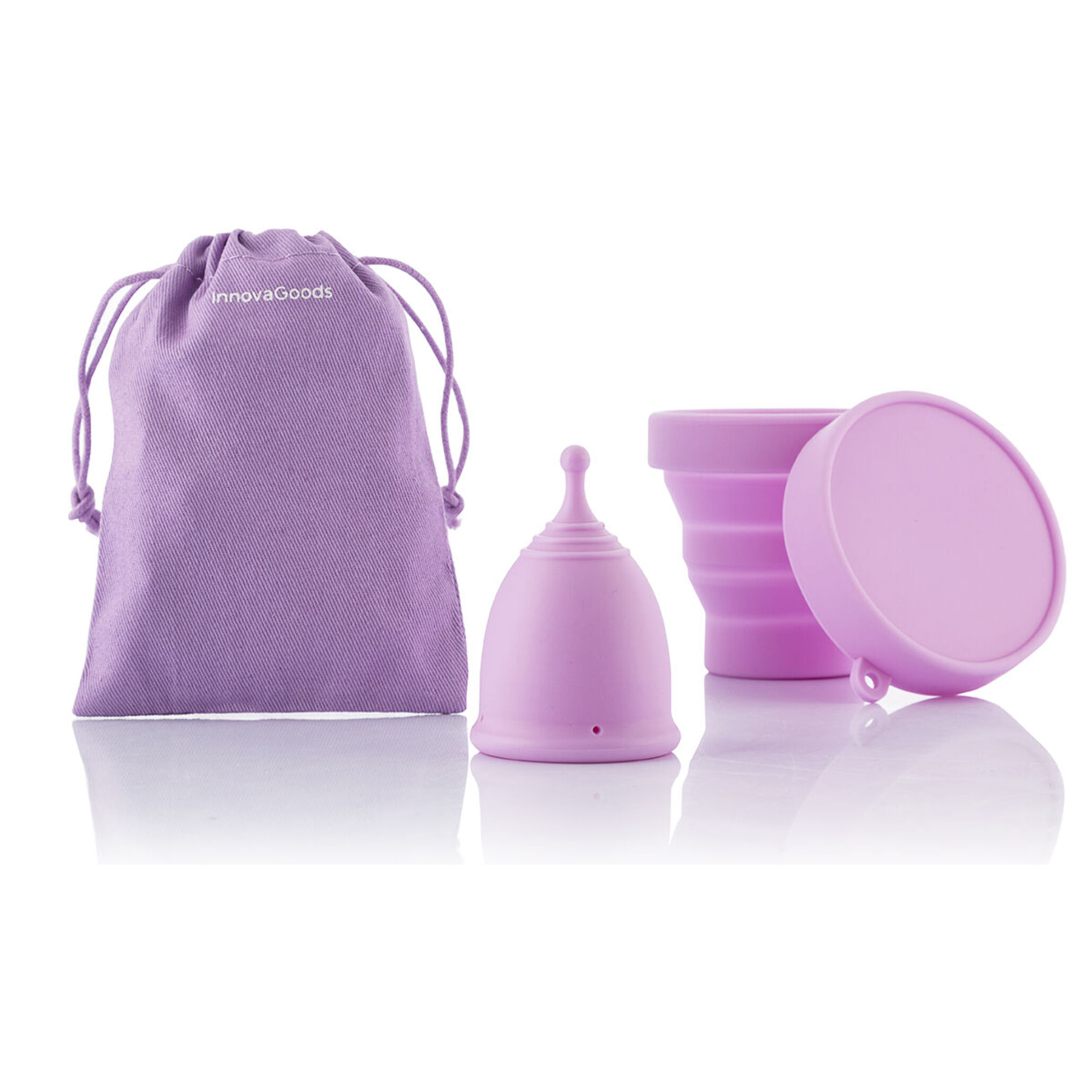 Copa Menstrual con Accesorios Kuppy InnovaGoods - L