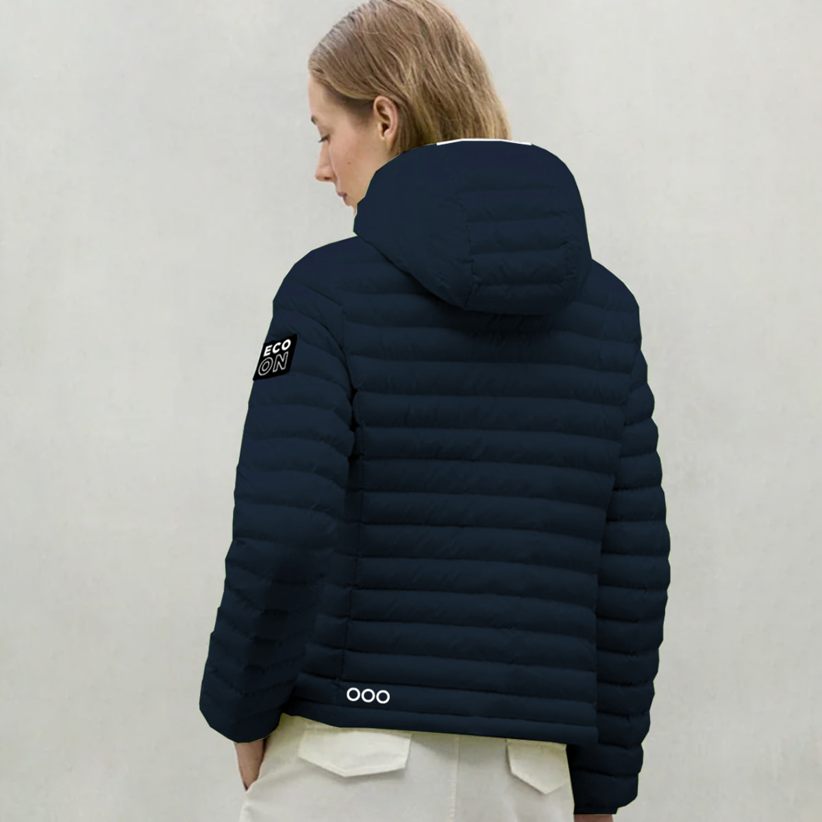 Chaqueta Walking Short jacket marca ECOON - Azul