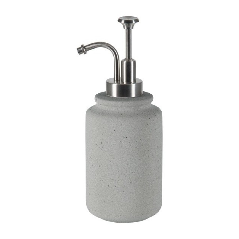 Distributeur de savon Céramique CEMENT Gris Spirella