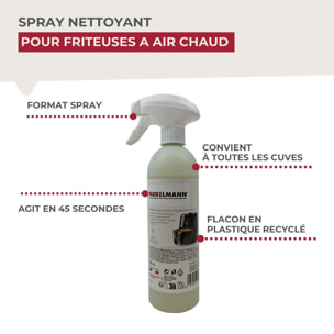 Nettoyant pour cuves de friteuses à air chaud Fackelmann