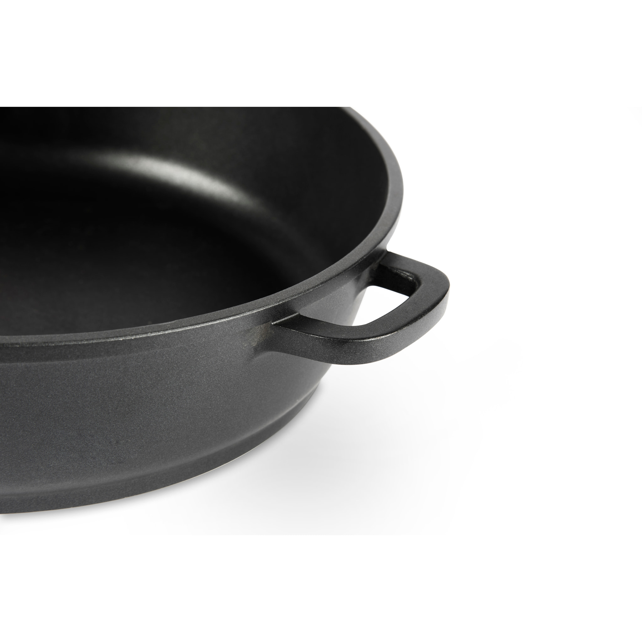 Poêle haute 28 cm Excelsa – Soul Cook, Aluminium Noir