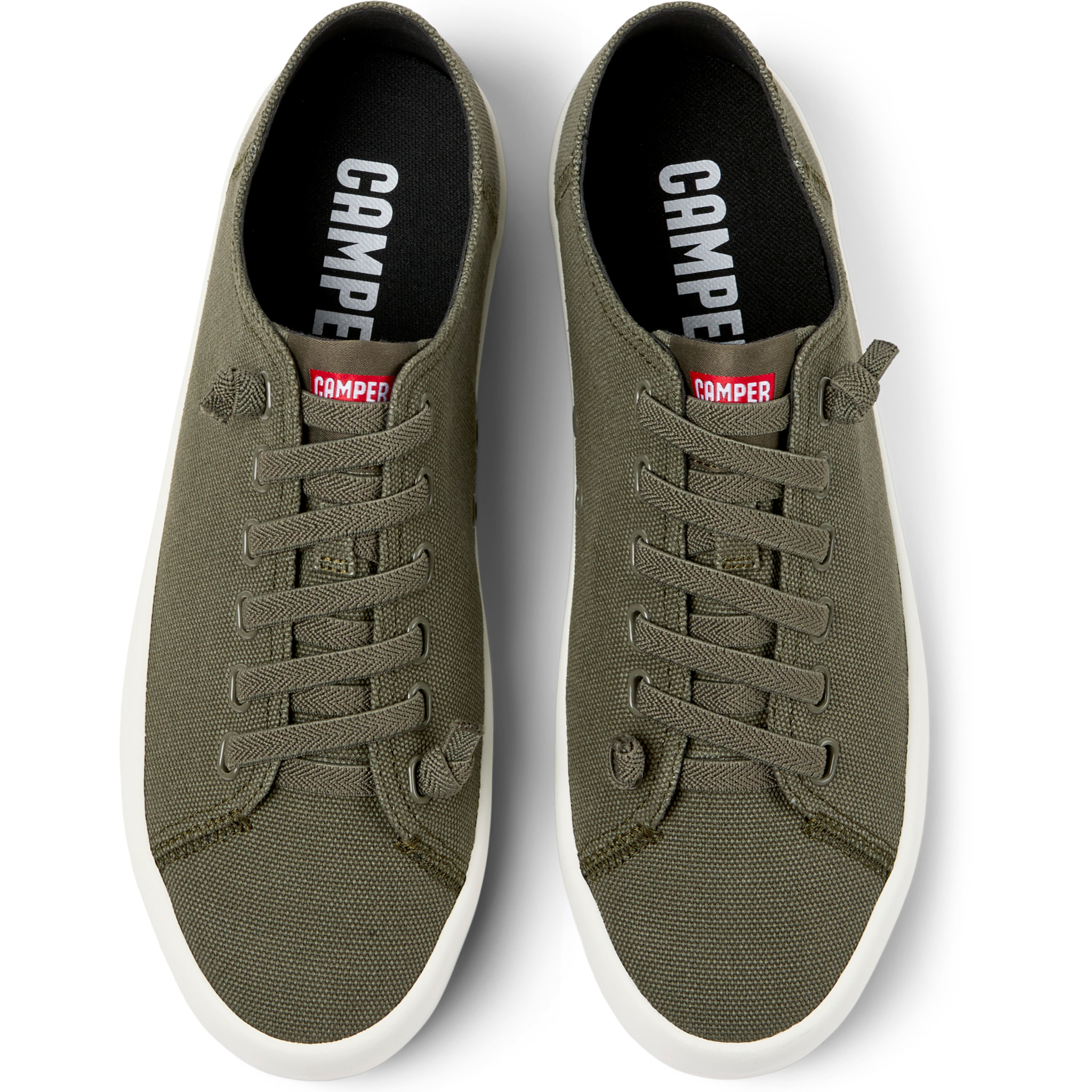 Sneakers - CAMPER Andratx - Verde - Tessuto naturale