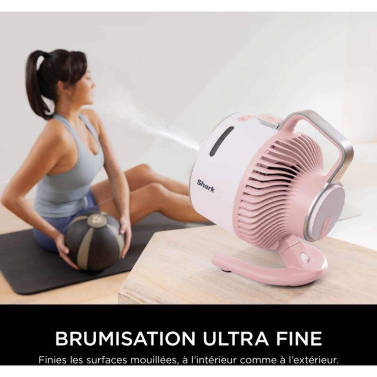 Ventilateur brumisateur SHARK FlexBreeze HydroGo FA050EUPK