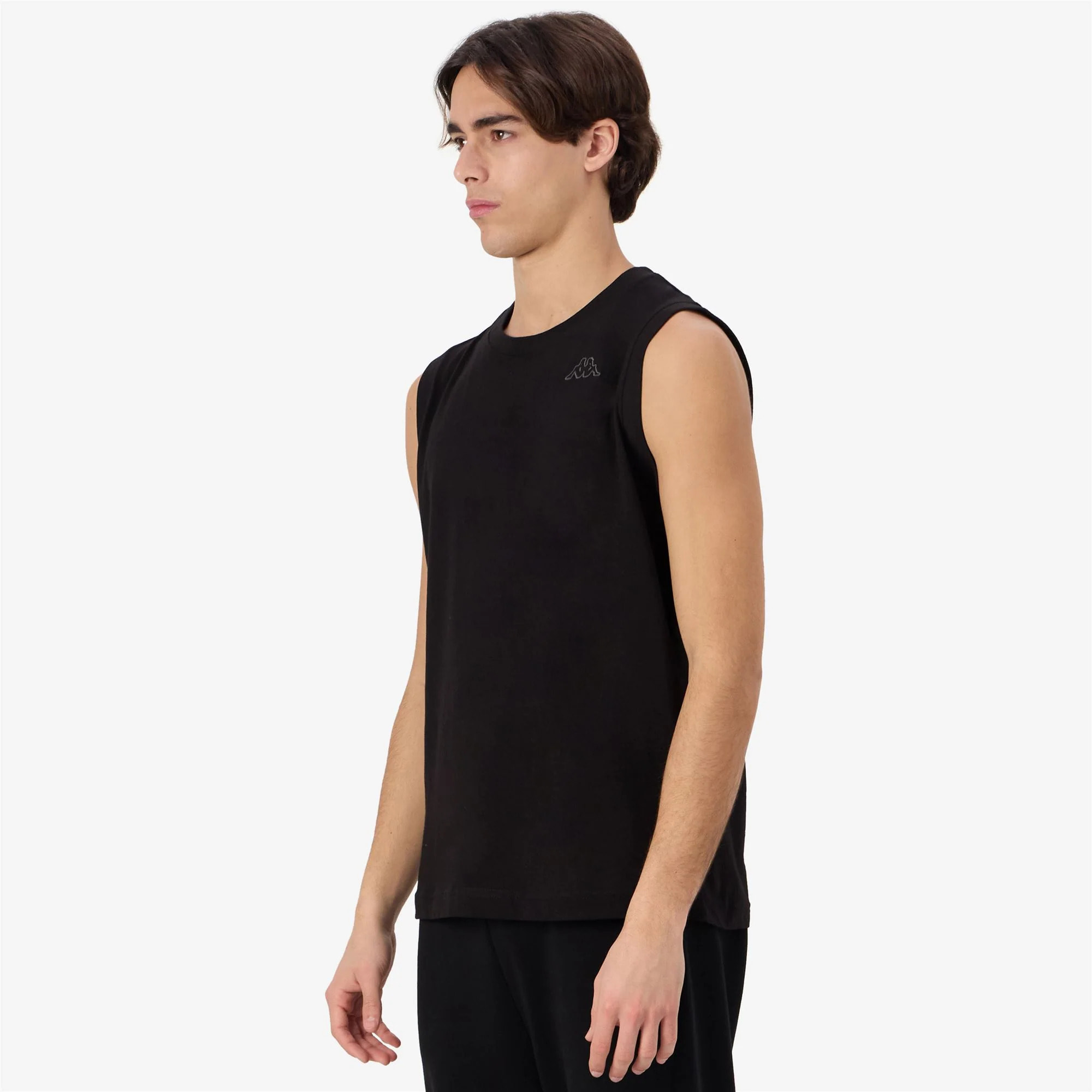 Kappa - T-Shirts & Top Uomo Nero - Logo Korpo Cadwal