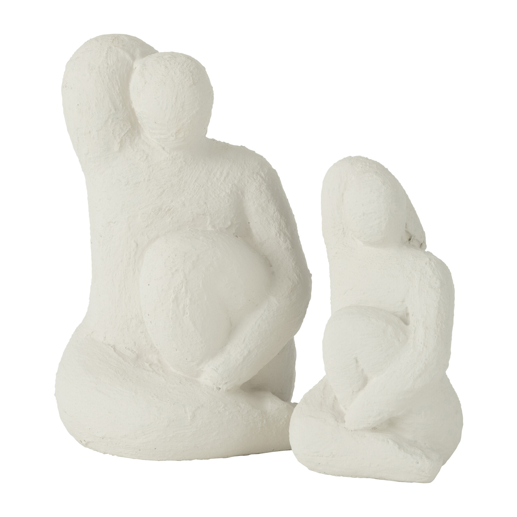 J-Line décoration Figurine Moderne Venus - ciment - blanc - large