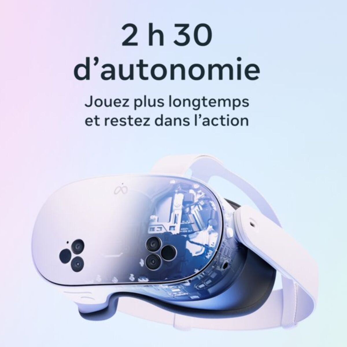 Casque de réalité virtuelle META Quest 3S 128 Go