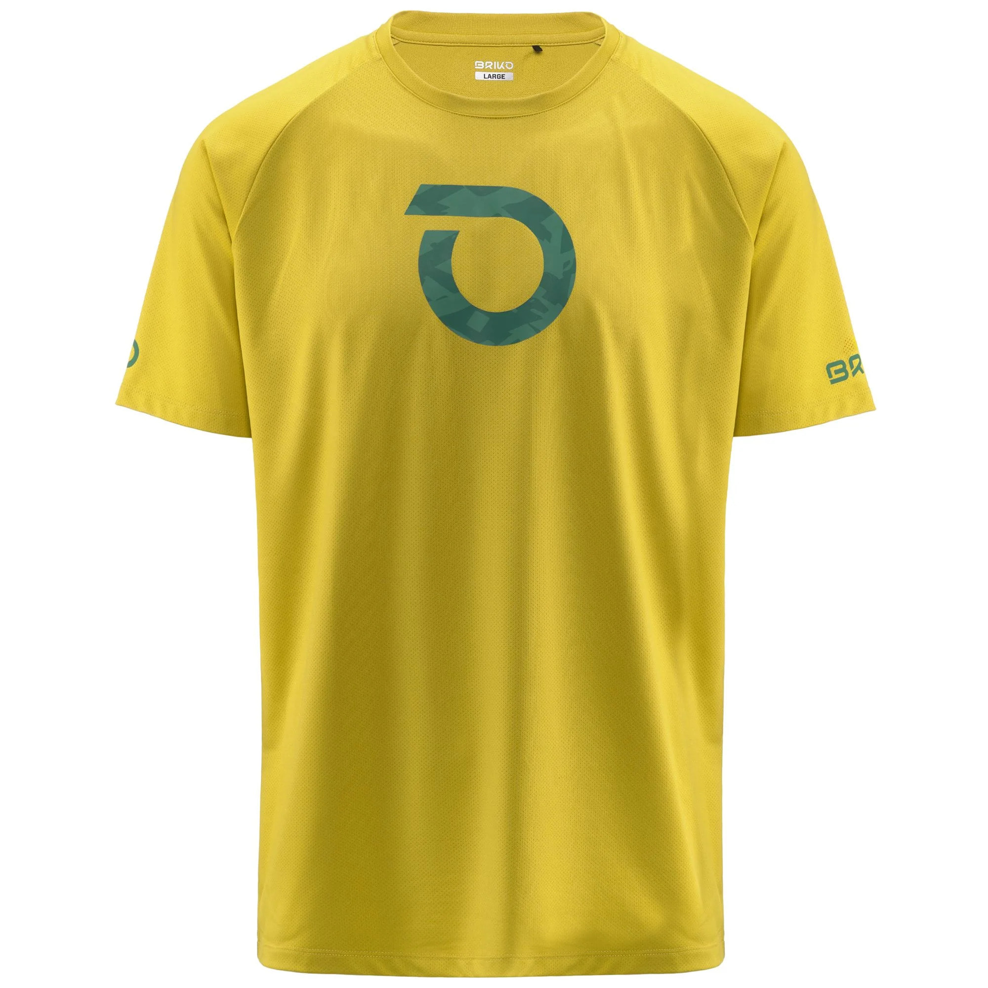 Maglie Gioco Briko Uomo Giallo Adventure Graphic Jersey