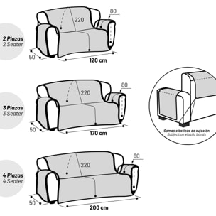 Cubre SOFÁ modelo VERONA