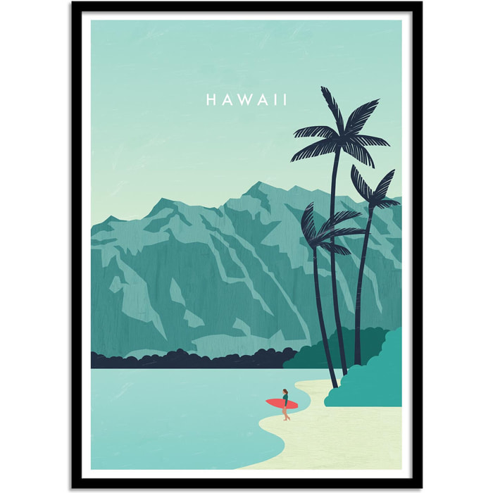 Affiche - Hawaii - Katinka Reinke