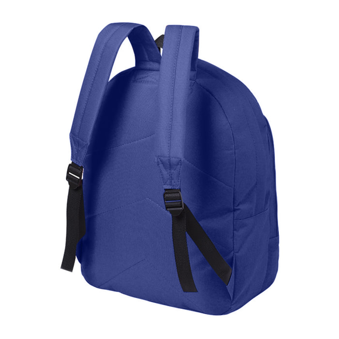 Mochila Ventix en resistente poliéster 600D. Redecilla lateral de fácil acceso, tiradores con cinta para fácil apertura.