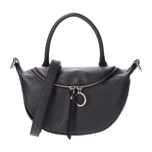 Borsa a mano da donna - Modello Mae - Vera pelle - 26.0 x 13.0 x 8.0 cm