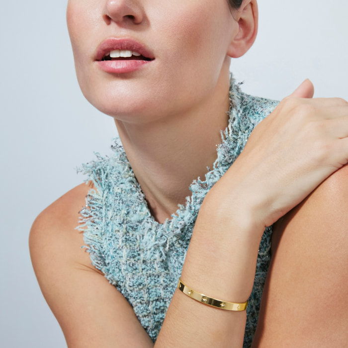 Pulsera Orane acabado oro amarillo 18k