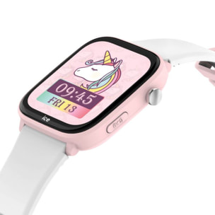 Montre connectée ICEWATCH Ice Smart Junior 3.0 Find My Rose/Blanc
