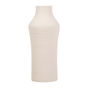 Florero Ceramica Beige 25x25x60 Cm