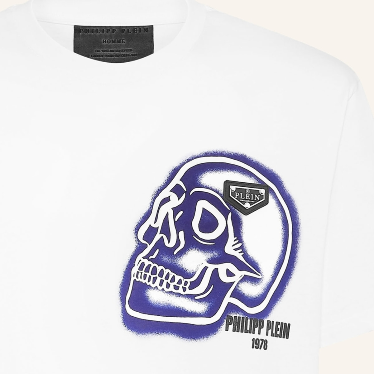 PHILIPP PLEIN Camiseta Cuello Redondo Ss SKULL