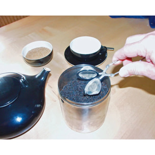 Set de 2 ustensiles de cuisine boule à thé inox Fackelmann Petit déjeuner