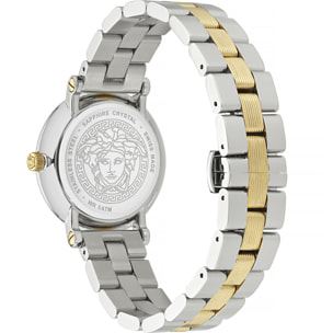 Versace Reloj Analógico De Cuarzo Greca Style