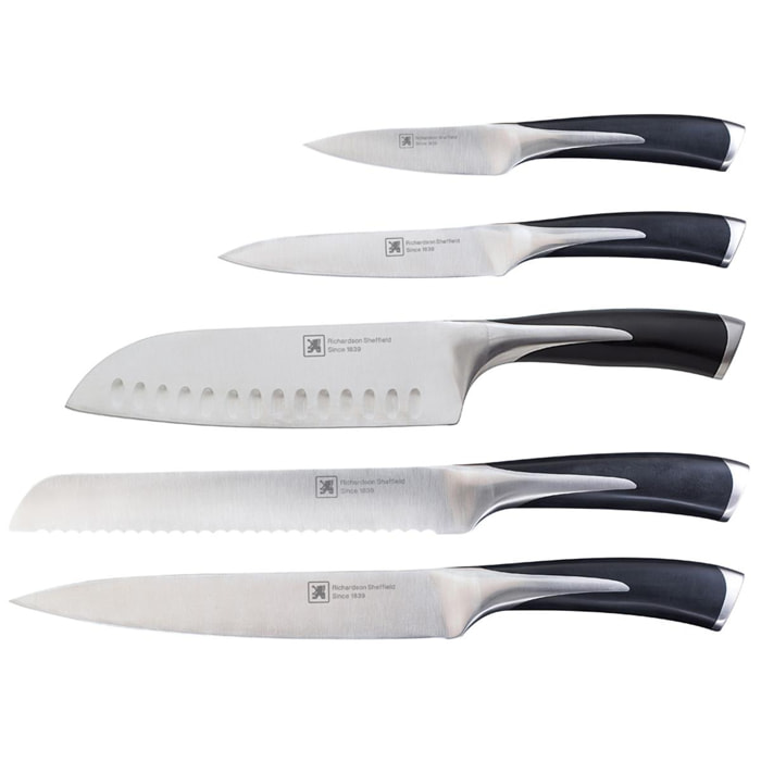 Kyu - Bloc 5 couteaux de cuisine