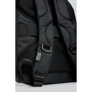 Zaino piccolo Tribeca nero con particolari Polo Club