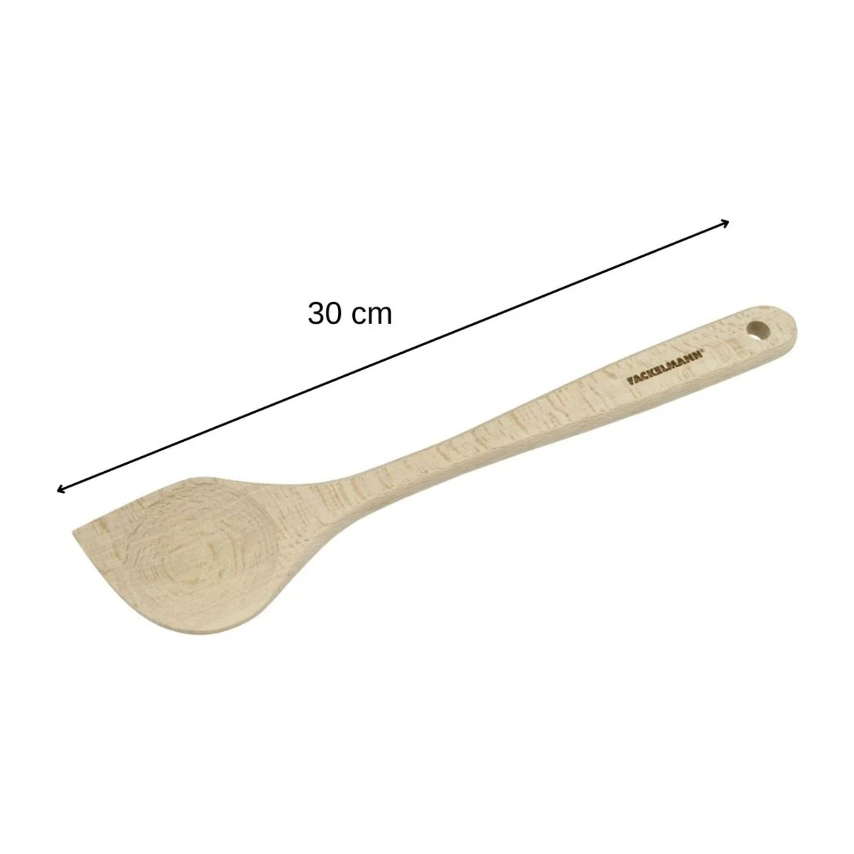 Cuillère de cuisine biseautée en bois FSC Fackelmann