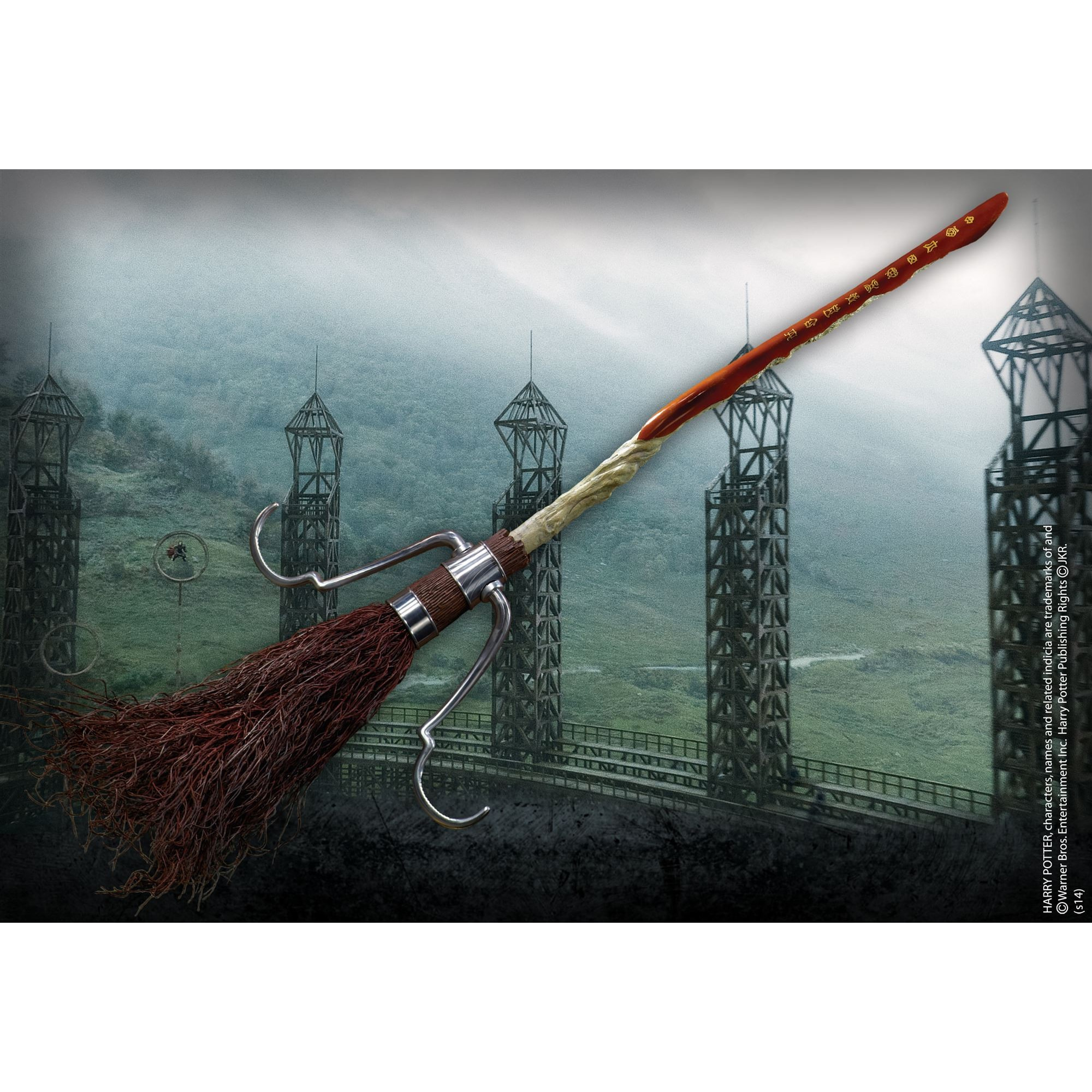 Harry Potter Replica 1:1 Scopa Volante Firebolt Broom Noble Collection