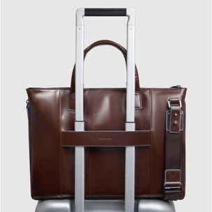 Piquadro Borsa porta pc 15,6, espandibile