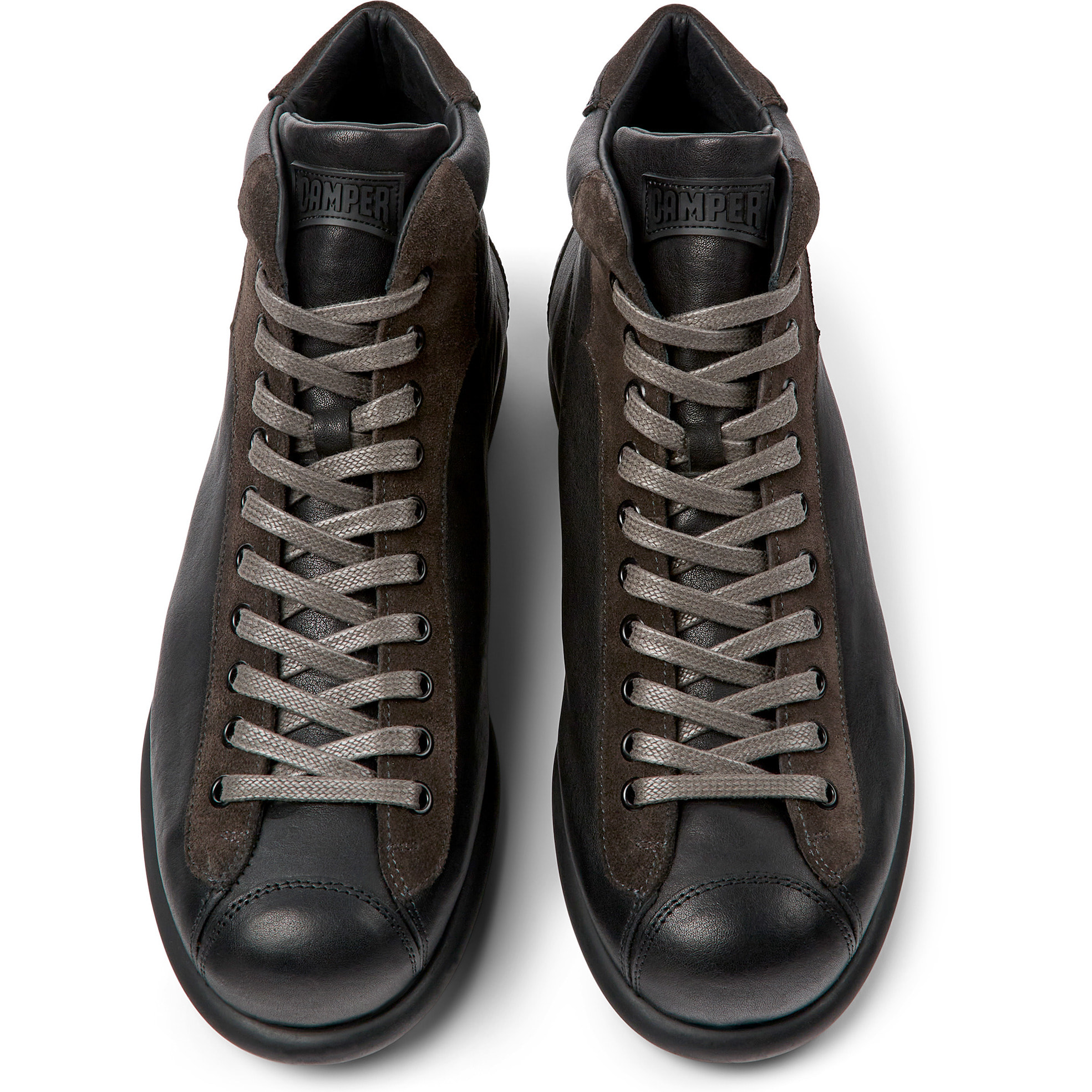 Zapatillas - CAMPER Pelotas Ariel - Negro - Cuero liso