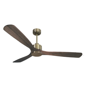 Ventilateur de plafond Réversible  Thermostat Wifi Moteur à courant continu Toits en pente Télécommande Mémoire