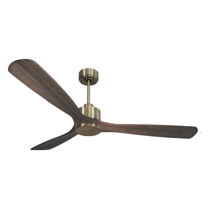 Ventilateur de plafond Réversible  Thermostat Wifi Moteur à courant continu Toits en pente Télécommande Mémoire