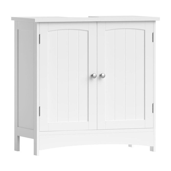 Mobile sottolavabo bianco in stile scandinavo