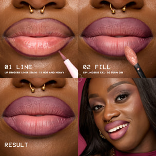 NYX Professional Makeup Lip Lingerie Liner HOT & HEAVY