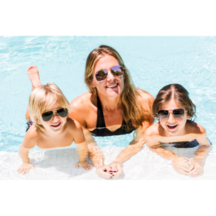 Gafas de sol OCEAN BANILA - Oro mate / Rosa