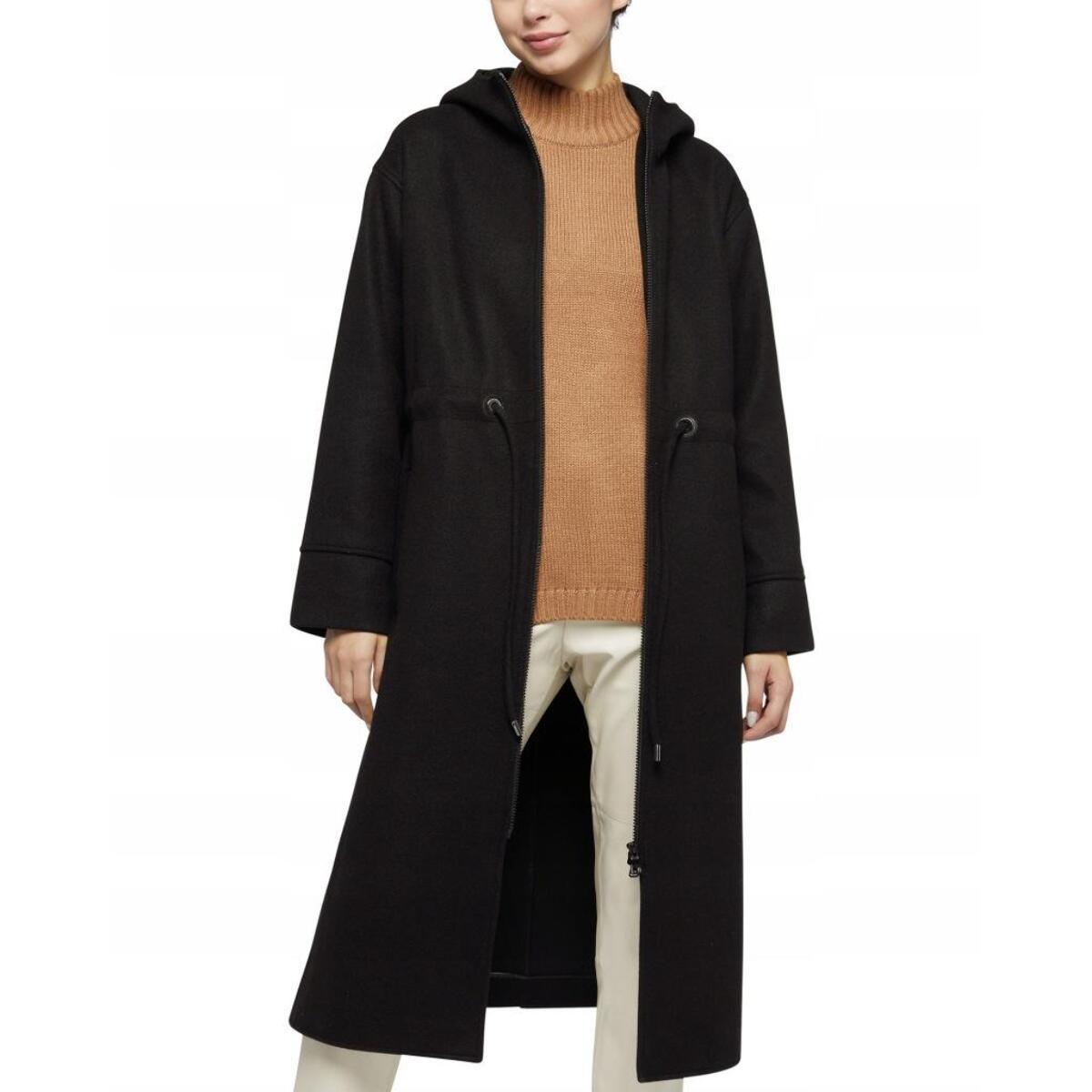 Abrigos Mujer de la marca GEOX  modelo W DORALEA LONG COAT NEGRO