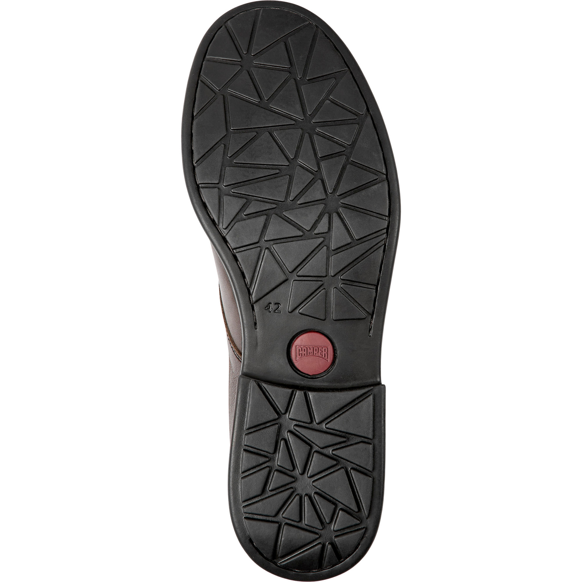 Zapatos de cordones - CAMPER 1913 - Marron - Cuero liso