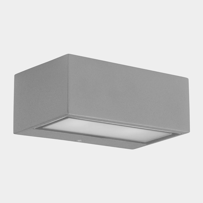 LEDS C4 Aplique Ip65 Nemesis Led 90*220Mm Led 17.5Naw Sw 2700-3200-4000K On-Off Gris 18