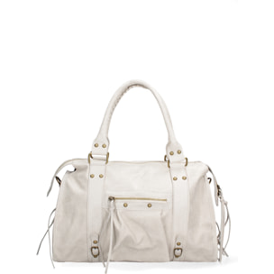 Borsa a spalla da donna - Modello Elara - Vera pelle - 41.0 x 28.0 x 13.0 cm