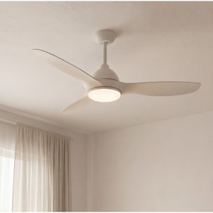 Forlight Ventilador IP20 Nepal LED 14.5W 3000K Blanco brillante Blanco 950lm