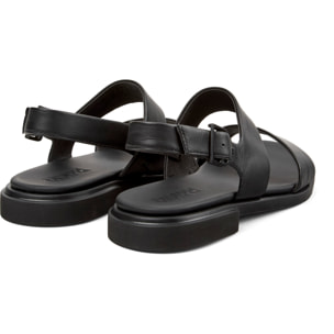 CAMPER Edy -Sandalias Mujer Negro