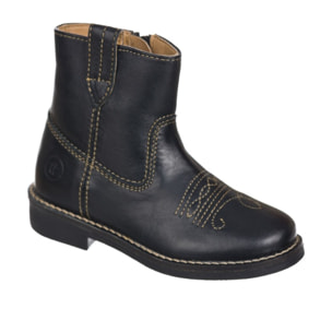 Bota campera en piel