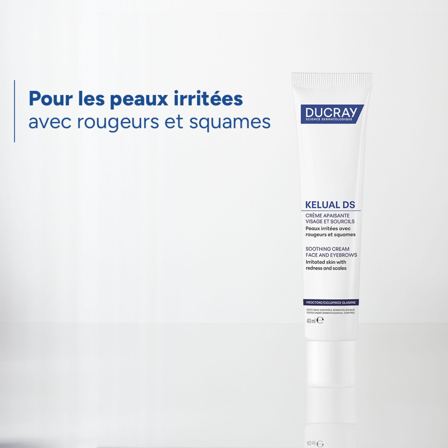 Kelual Ds - Crème Apaisante Visage et Sourcils 40ml